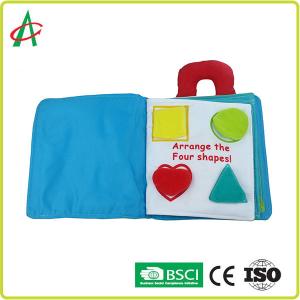 Best ISO BSCI Family Early Education 3d Cloth Book Polyester fabric wholesale