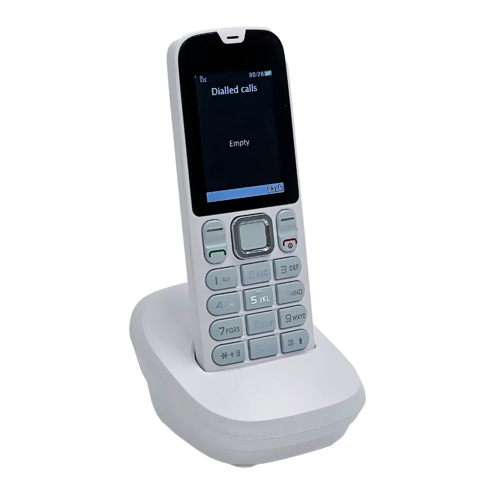 China 4G DECT Expandable Cordless Phone HD Voice Caller ID Backup Battery on sale