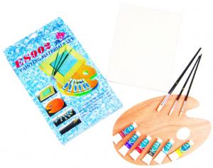 China Small Art Painting Set Oil Painting Kits For Adults High End Stretched Canvas Attached on sale