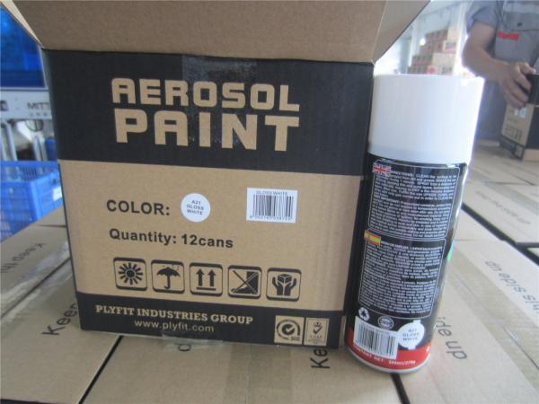 High Gloss EN71 TUV 400ml Acrylic Aluminum Spray Paint