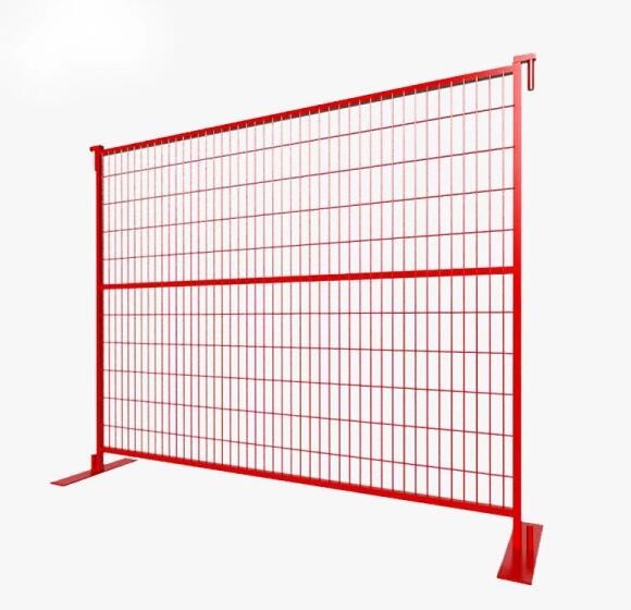 China High Strength Low Carbon Steel Temporary Site Fencing Safety Easy Installation Ca on sale