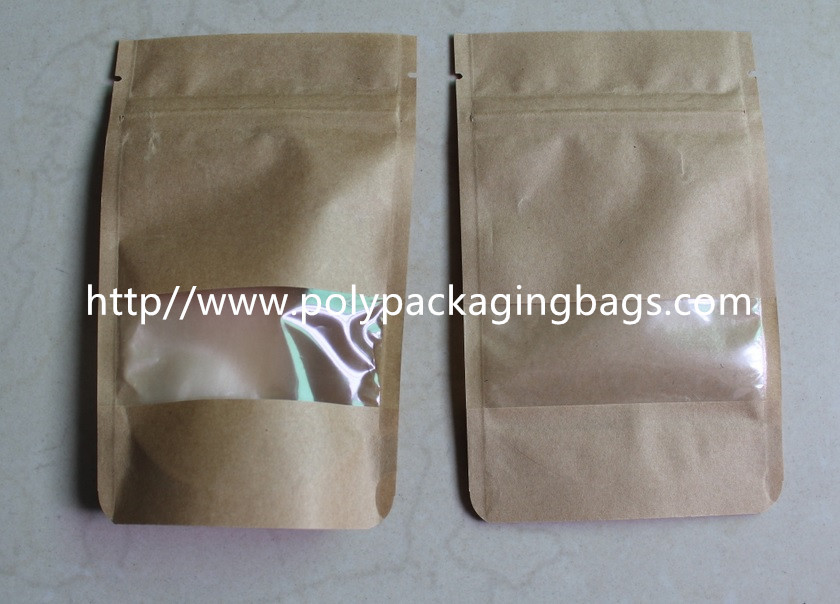 China Zippered Stand Up Pouches / Foil Ziplock Bags For Flower Seeds / Vegetable Seeds / Herbs / Nuts / Herbs on sale