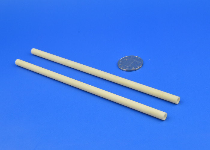 China High Temperature Small Ceramic Tube for Furnace white Color on sale