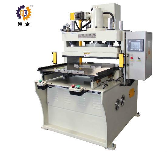 Cheap 100T PLC Control Hydraulic Punching Machine For PC / PE / PVC Film for sale