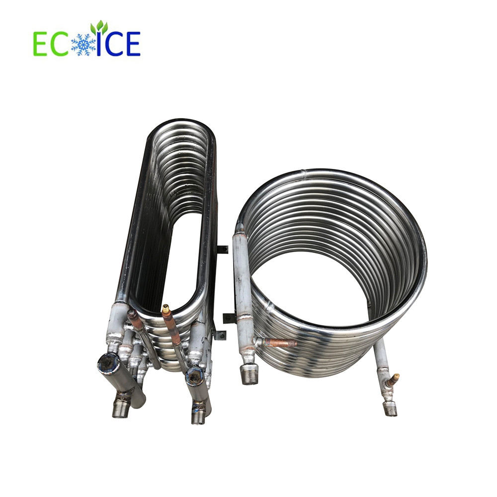 China Spiral Double Copper Pipe Heat Exchanger Manufacturer for Pool Heater Air Conditioner Air to Water Heating and Water Coo on sale