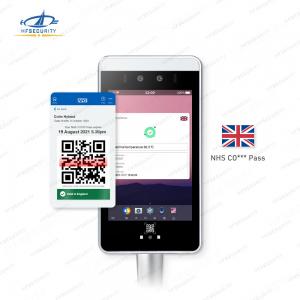 Best HFsecurity RA08 UK  8 INCH Android IP64 Dual Camera Facial Recognition Access Control For Turnstile System wholesale