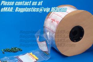 China Biodegradable Pre-Opened, Mirco Perforated Auto Bags On Roll, Preopened Poly Bag For Packaging Machines on sale