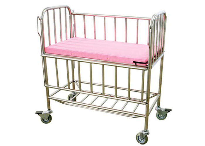 China Steel Infant Hospital Bed , Hospital Bed For Baby With Mattress ALS - BB04b on sale