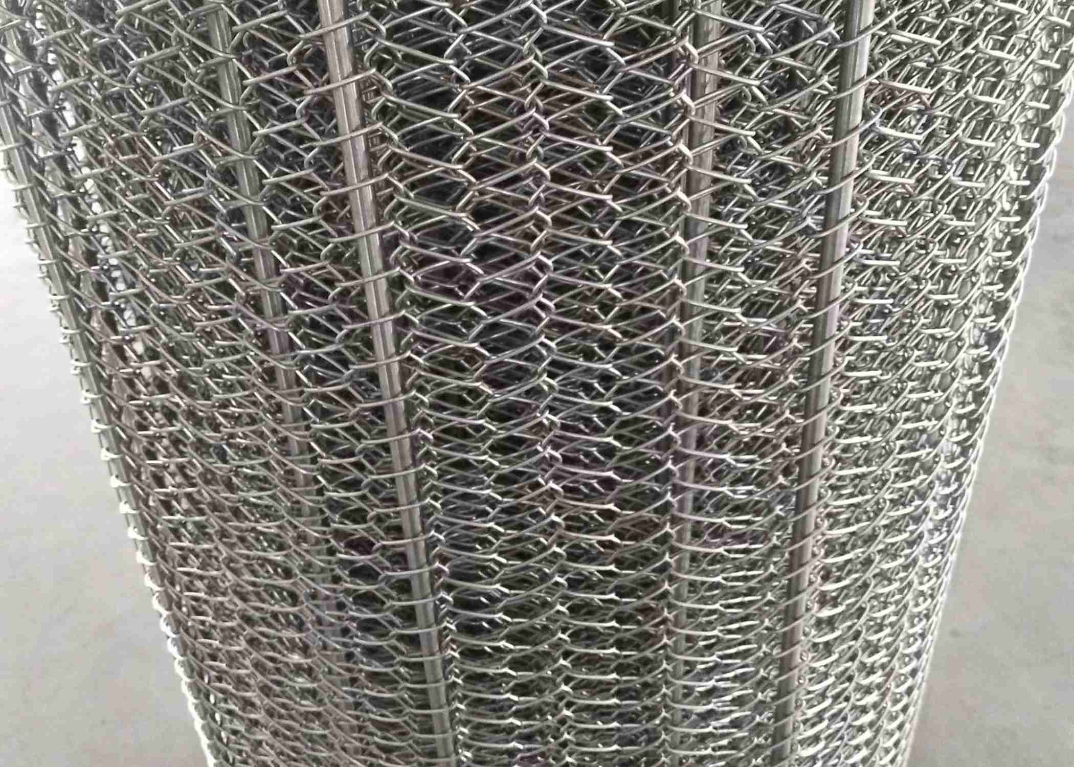 Cheap Balance Weave Stainless Steel Wire Mesh Conveyor Belt 0.5m to 3m for sale