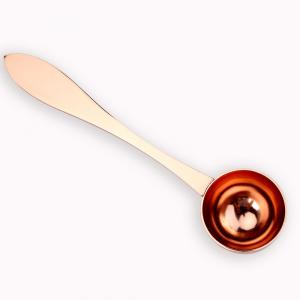 Best Rose Gold 304 Stainless Steel Coffee Tablespoon Mirror Polished 15ml Measuring Scoop wholesale