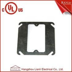 Best Metal Conduit Box Steel One Gang Square Electrical Box Cover , E349123 wholesale