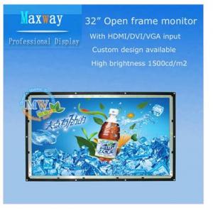 Best open frame type 32 inch high brightness lcd monitor wholesale