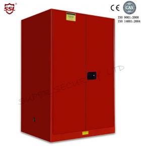China Industrial Chemical Metal Storage Cabinet With Adjustable 2 Shelves , 340l on sale