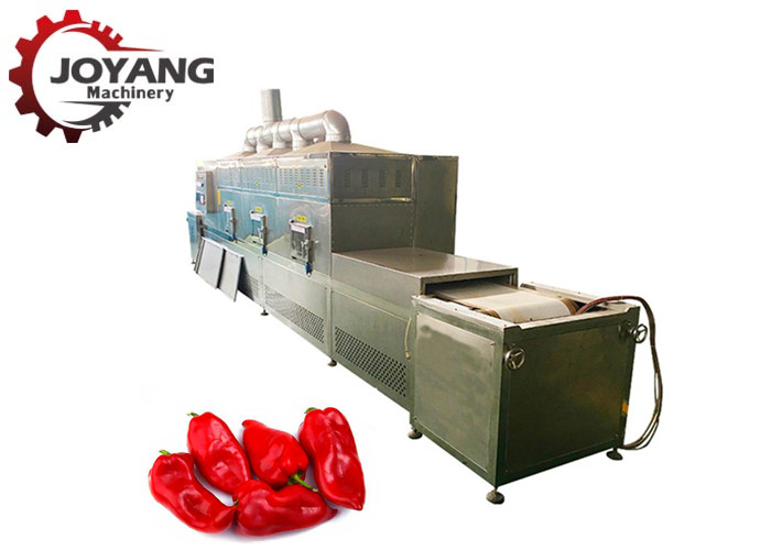 Best Continuous Tunnel Microwave Chili Drying Machine Red Pepper Dryer Machine wholesale