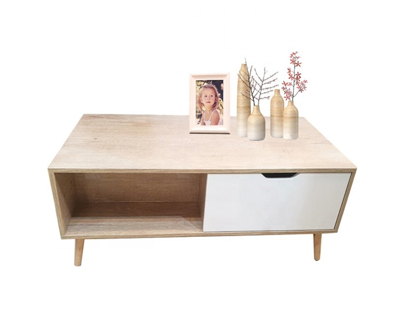 China Low White 110X55X42.5cm Solid Wood TV Bench With Melamine Finishing on sale