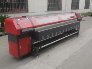 China 3.2m Solvent Printer Ourdoor Flex Banner Printing Machine with 4/8 Konica 512 Heads on sale