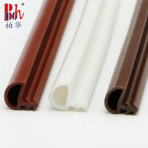China D Shape Pvc Seal Strip Door Weather Stipping Side Groove Type 9x5mm on sale