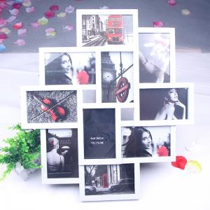China Home Decoration Large size Photo Picture Frame Wholesale 10 OPenning Plastic Photo frame on sale