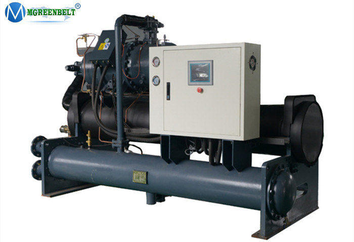 China Low Temperature -10 C Water Cooled Screw Chiller For Chemical Reaction Kettle on sale