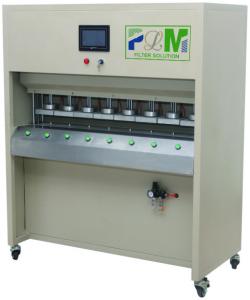 China Oil ECO Filter Machine , 8 Stations Element PVC Film Making Machine on sale