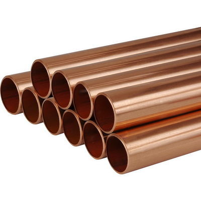 2 3 Copper Alloy C11000 C12200 B2 Astm B280 Seamless Copper Tube Round 0.5mm