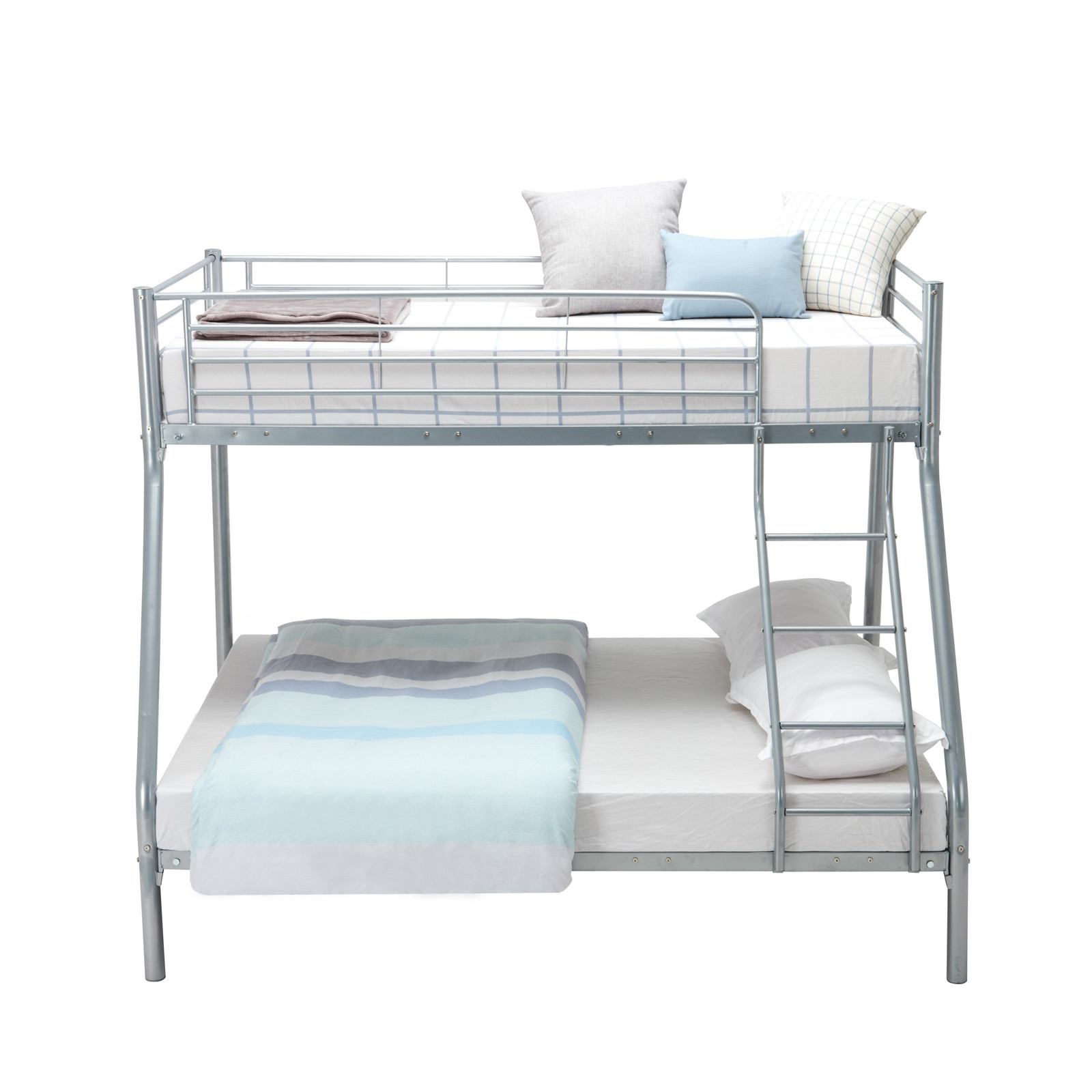 China Multiple Sizes Adult Iron Bunk Beds Tools Free Assembly Rust Proof on sale