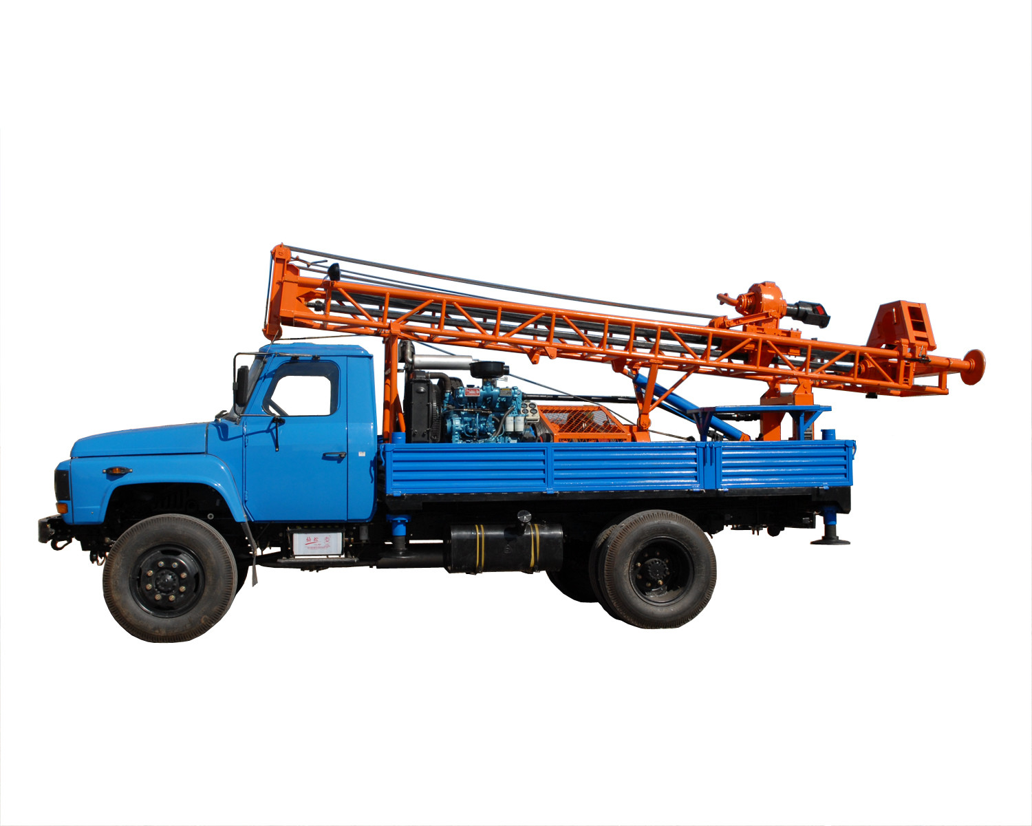Cheap GL-III Truck Diesel Engine Borehole Drilling Equipment 400m for sale
