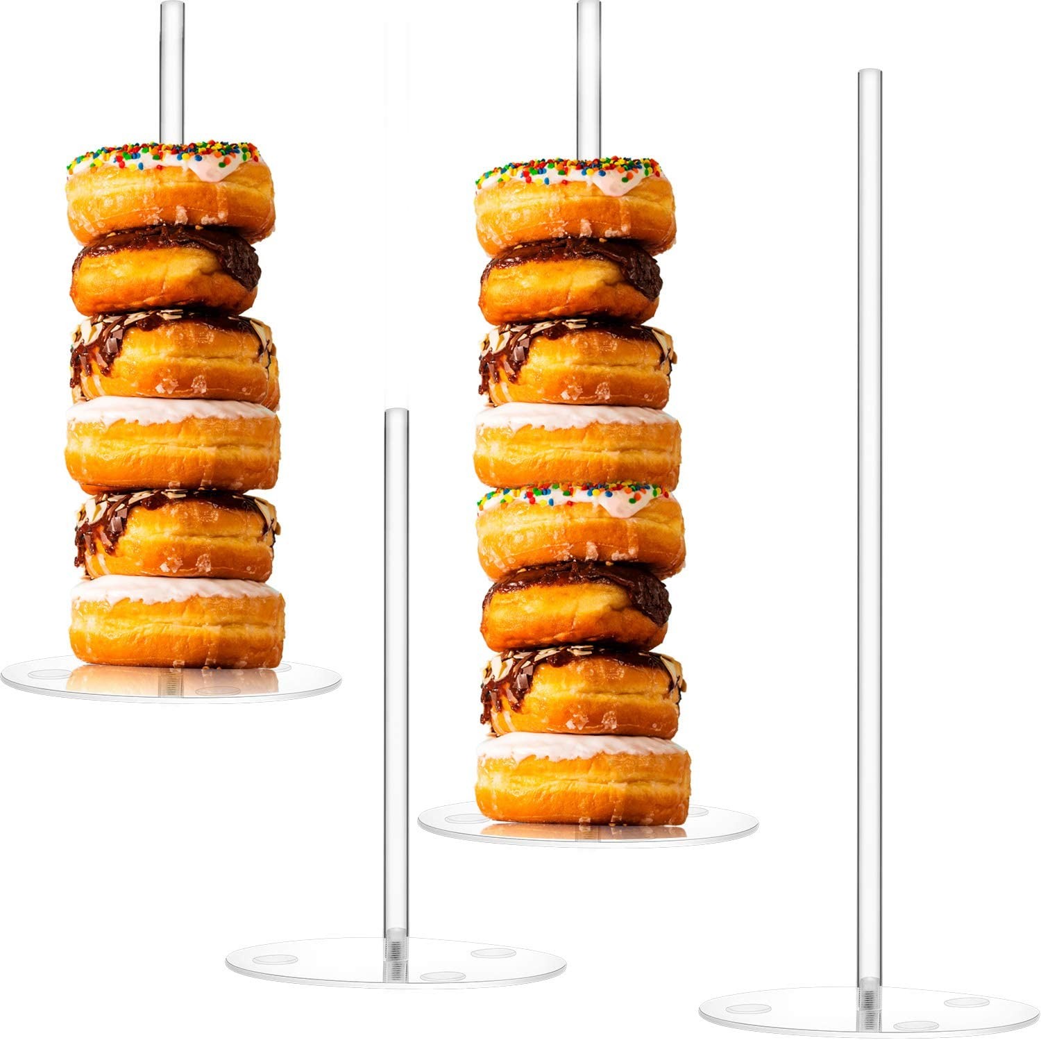 Best Customizable Acrylic Donut Stand Laser Cutting For Bridal Shower Event wholesale
