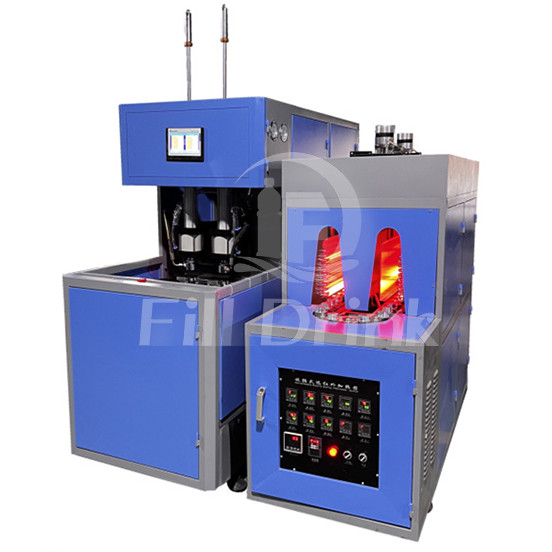 China Semi Automatic PET Bottle Blowing Machine 5L 2 Cavity Blow Moulding Machine on sale