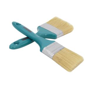 Best Flat Wide Natural Bristle Paint Brush 57-64mm Length Out Stainless Iron / Steel Ferrule wholesale