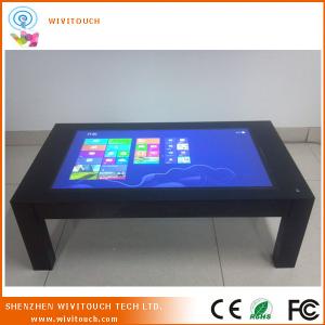 China 55 interactive multi touch table with pc for coffee shops on sale