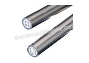 China Glass / Silicon / Ceramic Fibre Insulations Thermocouple Mineral Insulated Cable Type K on sale