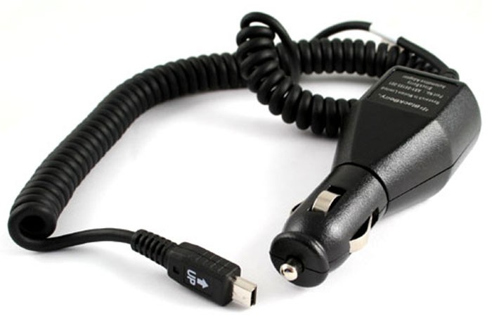 portable Black mini usb car chargers for iphone ipad GPS 5V 2.1A