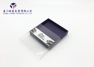 Best Key Ring Custom Plastic Box Packaging Clear PET Sleeve Rectangle Shape 11.2X2.2X11.2cm wholesale