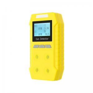 China Handheld Small Light Portable Multi Gas Detector H2s / O2 / Co / Ex Diffusion Type on sale