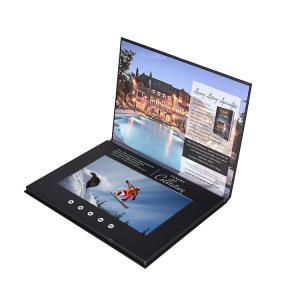 China promotional video brochure 10 inch with LCD screen advertising brochure for real estates marketing on sale