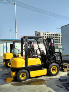 China Hydraulic Brand new 2.5t  6m Gasoline/Liquefied gas/Natural gas LPG Forklift with nice quilty and good price on sale
