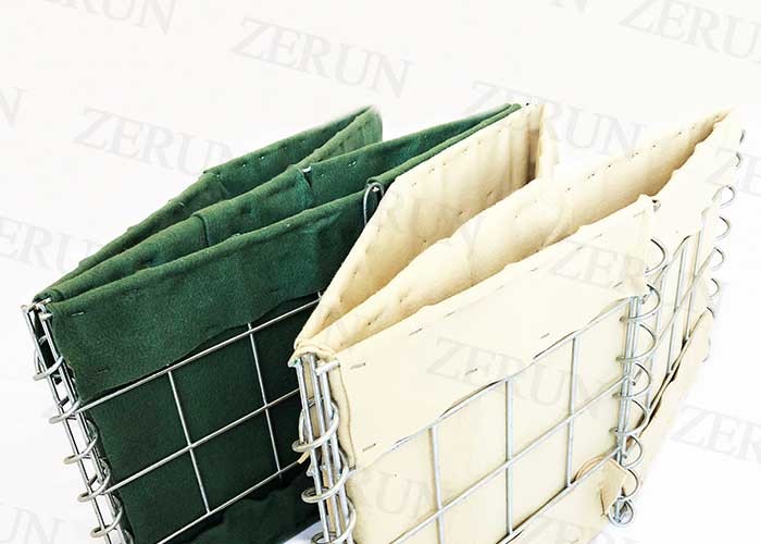 China Galvanized Military Defensive Barrier Square Welded Mesh Hesco Barrier on sale
