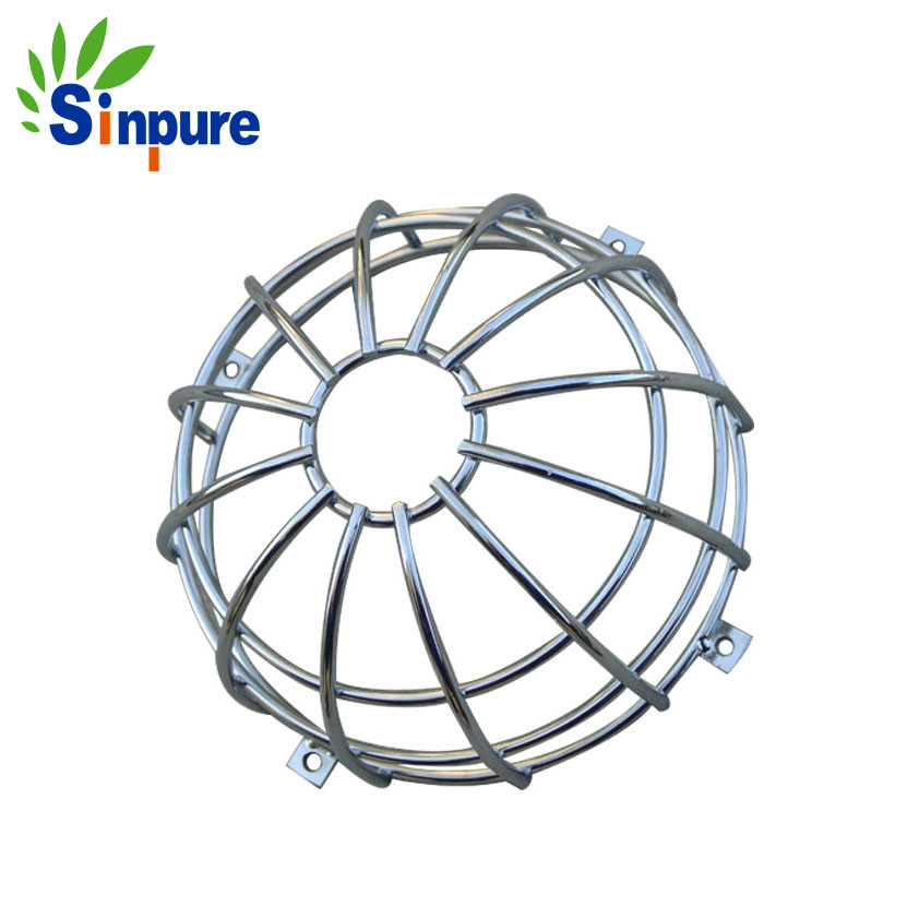 China Various Color Small Diameter Stainless Steel Tube Lamp Cover Metal Wire Shade on sale