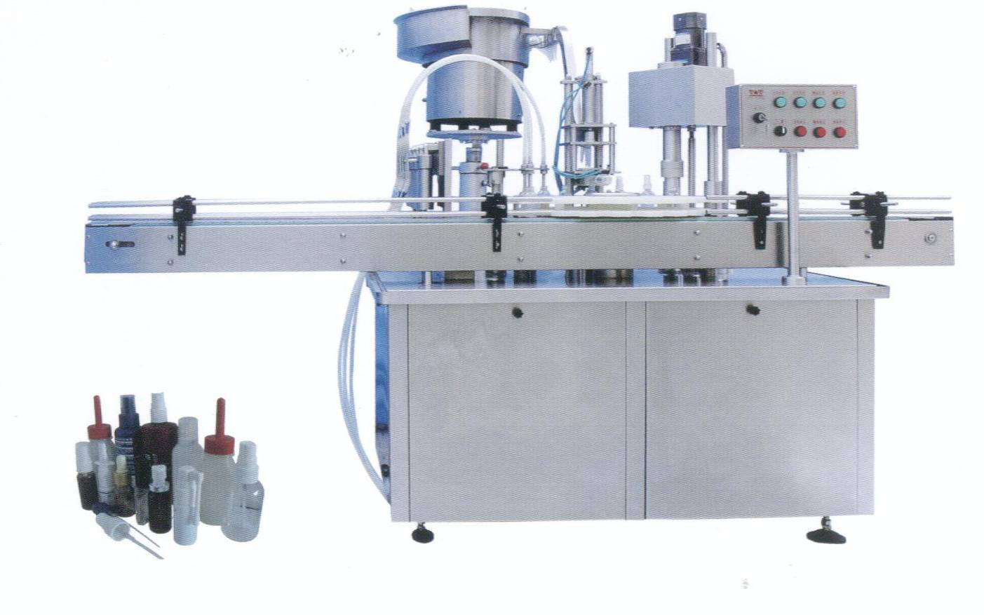 China Vial Liquid Filling Machine , Bottle Liquid Filling And Capping Machine on sale