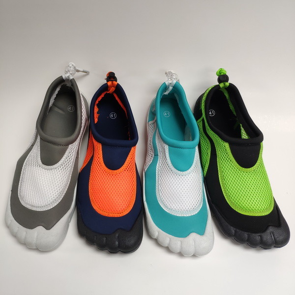 China Air Mesh Barefoot Aqua Shoes , TPR Slip On Aqua Shoes on sale