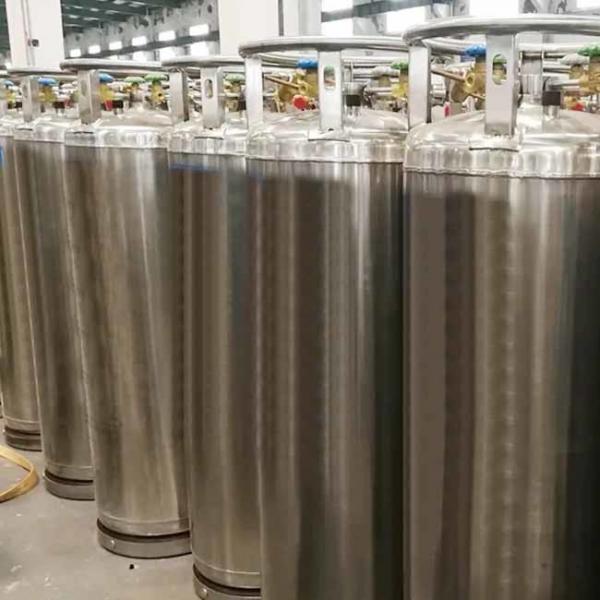 Cheap 180 Liter Cryogenic Dewar Cylinder Welded Insulated Argon Bottle Liquid Oxygen for sale