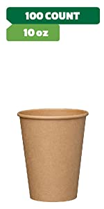 Biodegradable Coffee Paper Cup With Lid Custom Printed, 3oz 5oz 6oz 8oz Ice Cream Paper Cup Lid Pack