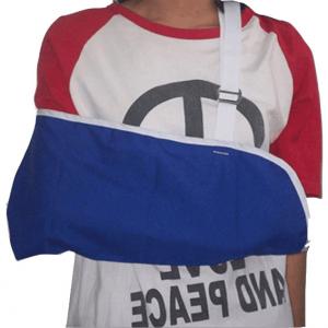 China Polyester Cotton Blend Shoulder Arm Brace Envelope Style Adjustable Wide Strap on sale