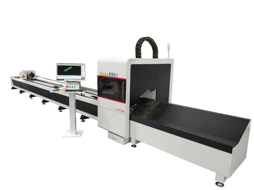 China Fiber Laser CNC Cutting Machine  Steel Pipe Metal Tube Cutting Equipments on sale
