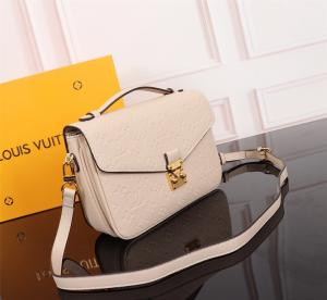 China High Quality Louis Vutton, Replica LV White Monogram Empreinte Leather ladies Bag on sale