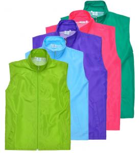 Cheap custom unisex advertising volunteer vest Waistcoat print customized LOGO whole sale promotional logo