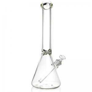Best 9mm Thick Glass Water Bongs For Adult  16 Inch Height Oem/Odm Available wholesale
