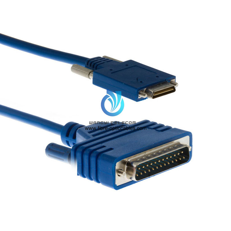 China CAB-SS-232MT Cisco Smart Serial Cable 26 PIN Male To DB25 RS232 DTE Male on sale