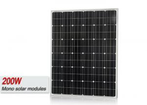 China Sungold 200 Watt Monocrystalline Solar Panel , Monocrystalline PV Cells Panel on sale